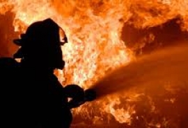 В Омске на рассвете сгорел дотла частный дом