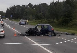 В жутком ДТП на трассе Тюмень – Омск погиб водитель иномарки