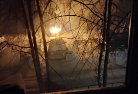 В Омске с приходом морозов начали гореть машины