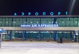 Из-за снегопада в Омске задерживается прилет рейса из Казани и Самары