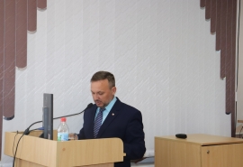 Глава Омского района Долматов выступил с отчетом о работе за 2020 год