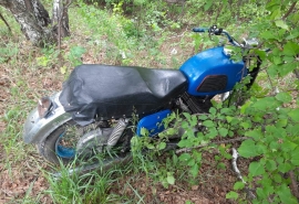 Омский подросток без прав на мотоцикле совершил ряд больших ошибок