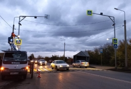 В Омске установят новый пешеходный переход вблизи Шинного завода