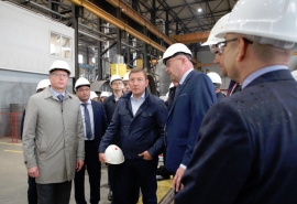 Александр Бурков оценил котельное оборудование Омского завода инновационных технологий