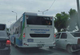 В Омск прибудут 22 обещанных мэром больших автобуса