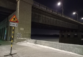В мэрии Омска сделали заявление о полном перекрытии Ленинградского моста