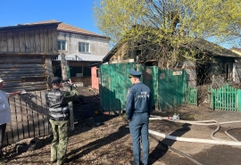 Названа предварительная причина пожара в Называевске с гибелью детей
