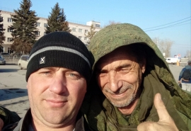Заблудившийся в Москве омский боец СВО с контузией поблагодарил товарища-фронтовика