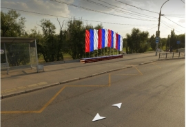 В Омске утвердили украшения к празднованию Дня Победы