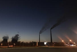 В четырех округах Омска зафиксировали повышенное загрязнение воздуха