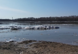 На юге Омской области Иртыш освободился от льда
