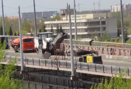 Что происходит на Ленинградском мосту в Омске за месяц до открытия