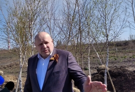 Мэр Сергей Шелест предложил бизнесменам поучаствовать в развитии парка 300-летия Омска