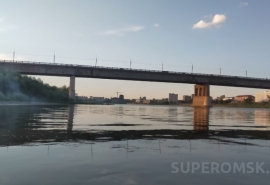 Сегодня в Омске закрывают Ленинградский мост