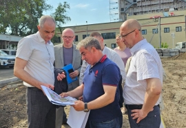 В мэрии Омска огласили темпы благоустройства городских объектов