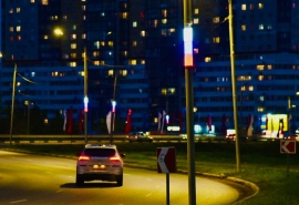 На каких улицах Омска появится подсветка в цветах триколора?