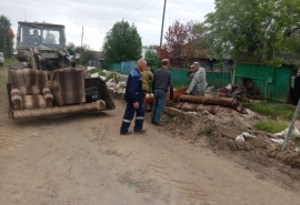 Регоператор «Магнит» помогает в устранении последствий затопления в Усть-Ишимском районе