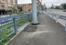 Ленинградский мост в Омске после капремонта снова ремонтируют