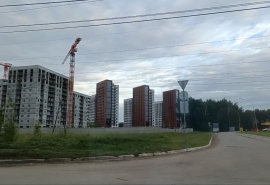 В Омске ввели три дома в строящемся микрорайоне