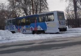 В Омске из-за ДТП заблокировано движение трамваев