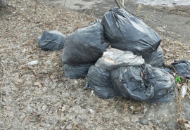 Недострой на Маяковского в Омске превращается в свалку ТБО