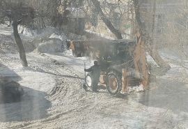 В Омском районе отчитались о борьбе с последствиями снегопада