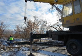 В Старом Кировске Омска для надежной работы сетей ликвидировали точку сброса ЖБО