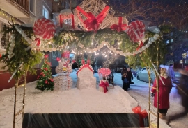 В Чкаловском поселке Омска появился двор-конкурент «Зимнему Любинскому»