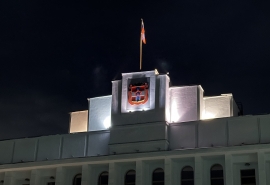 Хоценко и Артемов поздравили омичей с наступающим Новым годом