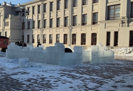 В Омске начали возводить «Зимний Любинский»