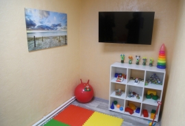 В омской колонии открыли детский уголок