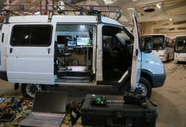 Шелест показал антидроновую машину для массовых мероприятий в Омске