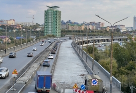Стали известны сроки перекрытия развязки у Фрунзенского моста в Омске