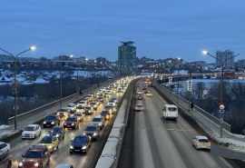 Стали известны сроки перекрытия развязки у Фрунзенского моста в Омске