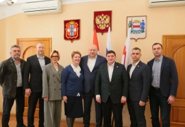 Мэр Шелест и глава Нижнекамска Беляев обсудили вопросы сотрудничества