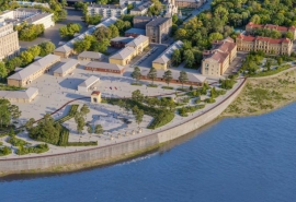 Хоценко представил проект масштабного парка с фонтантом-трансформером в центре Омска