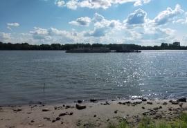 В Омской области вода в Иртыше остается высокой