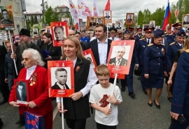 Хоценко: «Бессмертный полк» объединил почти 100 тысяч омичей