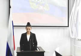 Коллегия утвердила дебют красавицы-судьи в САО Омска
