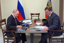 Хоценко рассказал Путину о масштабных стройках в Омской области на сотни миллиардов рублей