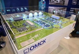 На форуме России и Казахстана показали макет аэропорта Омск-Федоровка