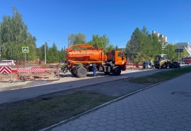 Омский водоканал: перекладываем сети современным способом