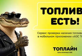 «Топлайн» запустил в мобильном приложении сервис проверки наличия топлива на АЗС