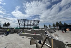 Стройка Омской крепости стала международной