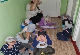 Омские детсадовцы отработали сценарий действий в случае атаки БПЛА