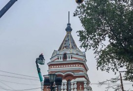 Куда исчез купол? Настоятель Серафимо-Алексеевской часовни – о начале большой реставрации