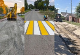 В Омском районе рассказали о работах по благоустройству поселений за неделю