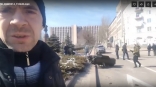 Новосибирский депутат снял последствия обстрела Донецка украинской ракетой