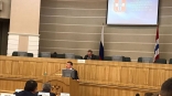 На совете глав руководитель Омского района Долматов выступил с предложениями по ликвидации свалок