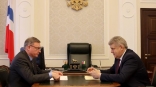 Оглашены итоги встречи омского губернатора Буркова с полпредом президента Серышевым